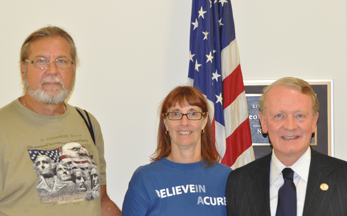 Bonnie with Congressman Lance